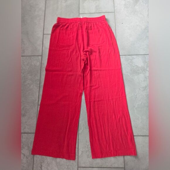 Greylin Gloria Vibrant Red Wide Leg Pant Size Xl Nwt - Picture 4 of 4